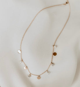 Gold Multi-charm Necklace