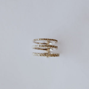 Different sizes of eternity bands